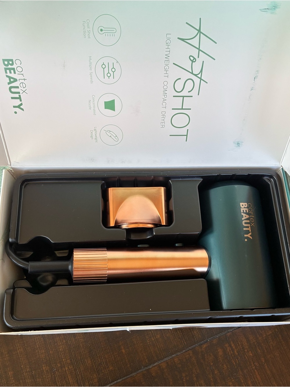 Hot Shot Lightweight Compact Hair Dryer  NWT